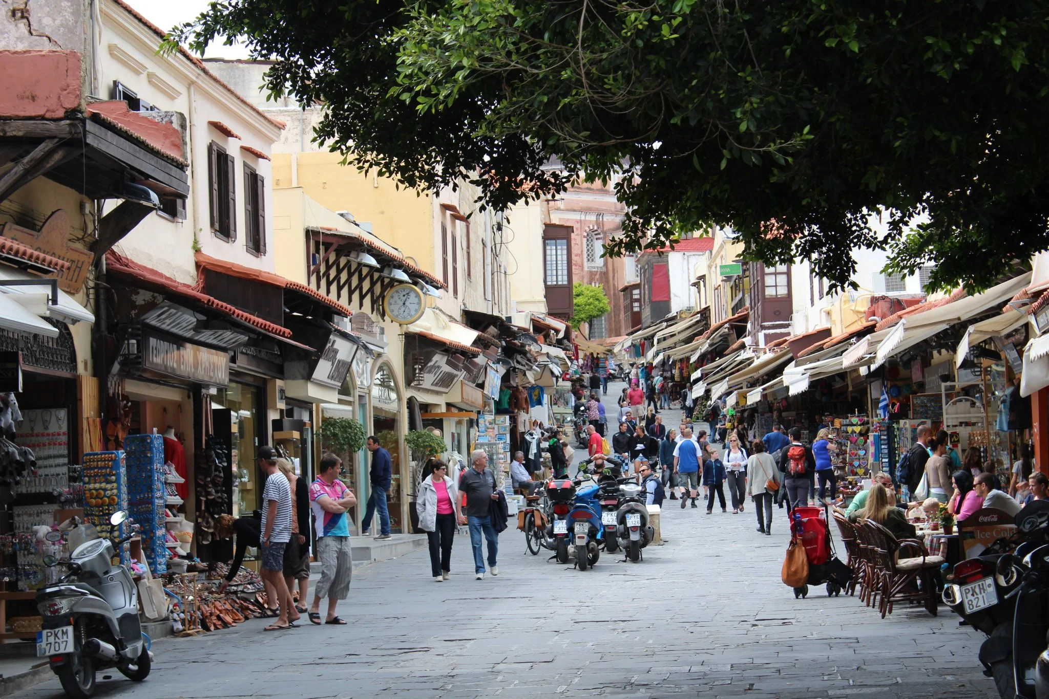 Street markets of Rhodes