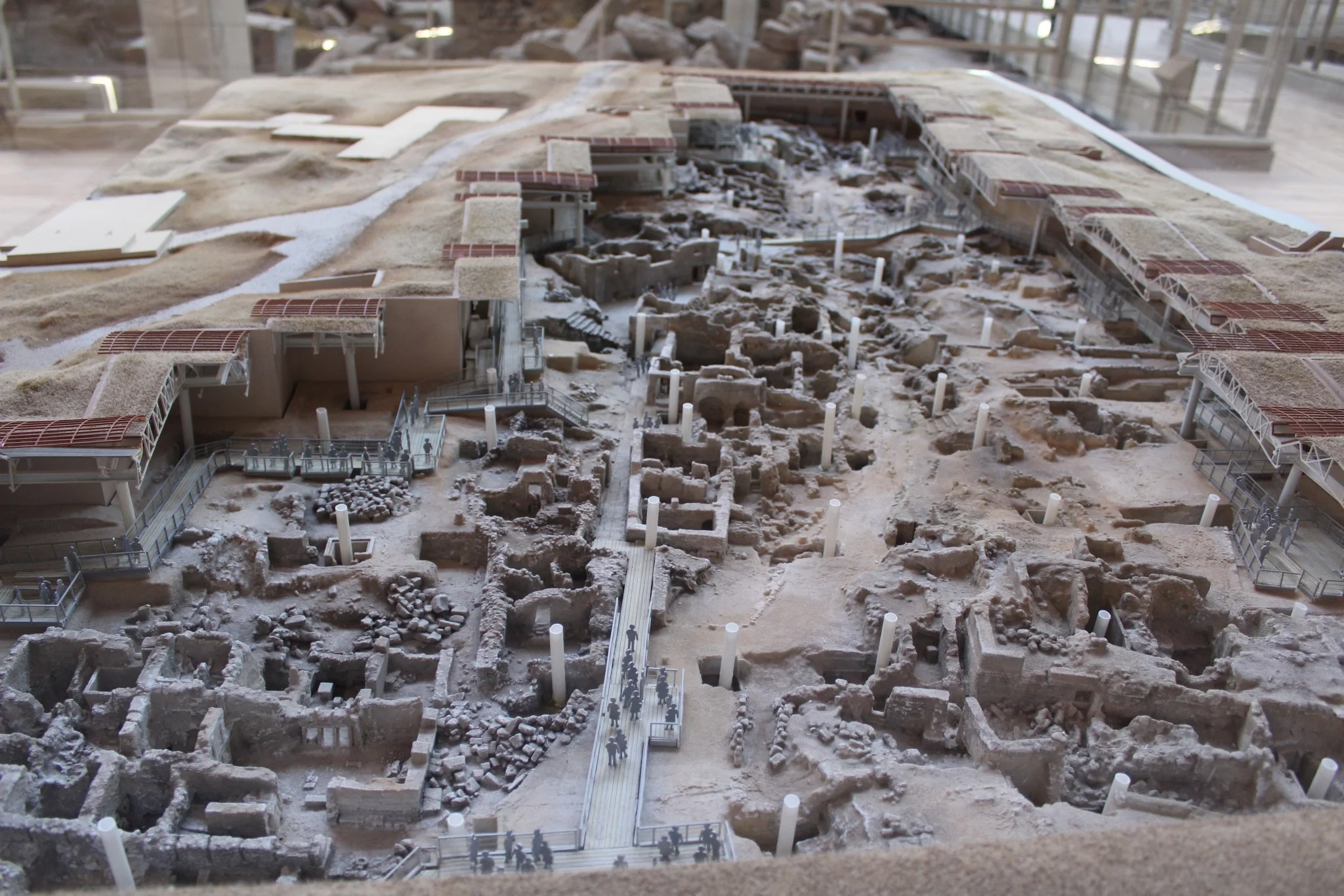 Model of the complete site 